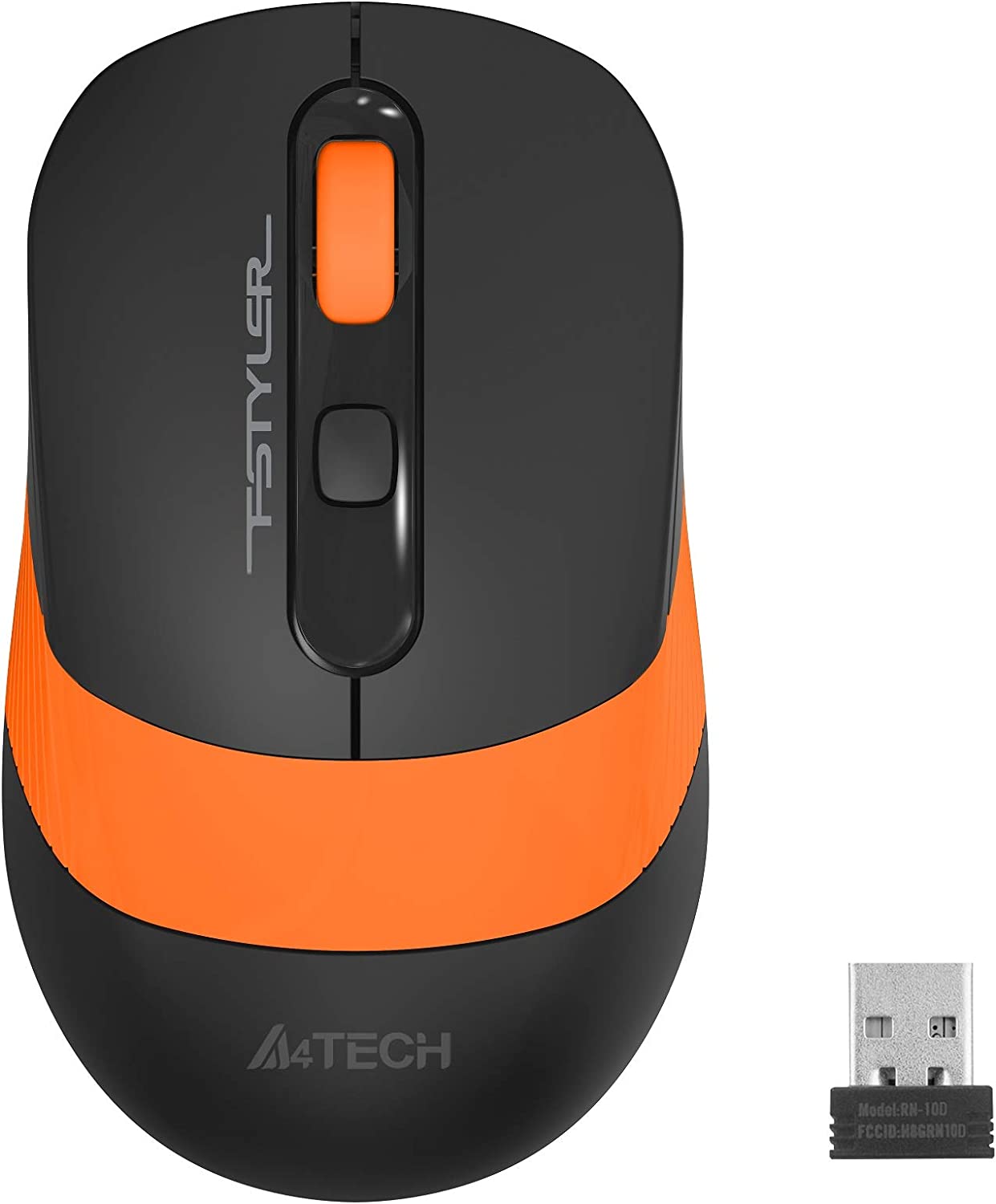 A4 Tech FG10 2000dpi 2.4G Turuncu Kablosuz Mouse